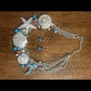 Cute sea shapes necklace